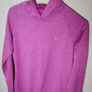 Women's Pink Hooded Sweater